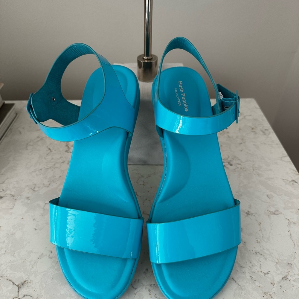 Hush Puppies Women's Blue Sandals
